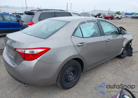 2014 Toyota Corolla Le z USA, uszkodzony, nr VIN 2T1BURHE2EC193735